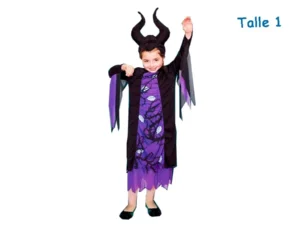 DISFRAZ TALLE 1 MALEFICA CLASICO
