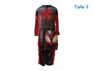 DISFRAZ TALLE 2 MILES MORALES ACROSS THE SPIDER VERSE CLASICO