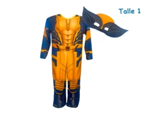 DISFRAZ TALLE 1 WOLVERINE CLASICO