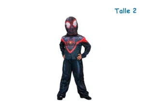 DISFRAZ TALLE 2 MILES MORALES CLASICO