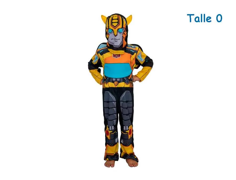 DISFRAZ T.0 BUMBLEBEE TRANSFORMERS CLASICO