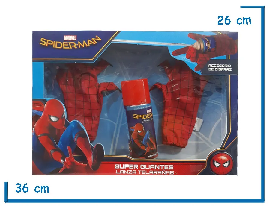 SPIDER MAN GUANTES LANZA TELARA¥AS