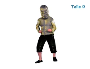 DISFRAZ TALLE 0 HULK INFINITY WAR CLASICO