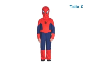 DISFRAZ TALLE 2 SPIDERMAN CLASICO