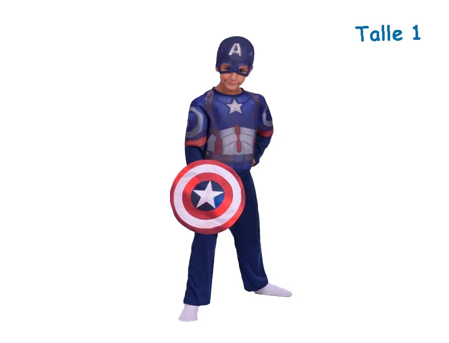 DISFRAZ TALLE 1 CAPITAL AMERICA INFINTY WAR