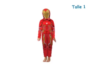 DISFRAZ TALLE 1 IRONMAN INFINITY WAR CLASICO