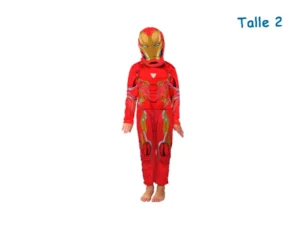 DISFRAZ TALLE 2 IRONMAN INFINITY WAR CLASICO