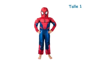 DISFRAZ TALLE 1 SPIDERMAN HC MUSCULOSO