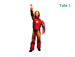 DISFRAZ TALLE 1 IRONMAN MUSCULOSO