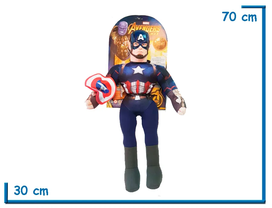MU¥ECO SOFT CAPITAN AMERICA (1036)
