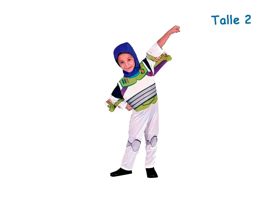DISFRAZ TALLE 2 TS BUZZ LIGHTYEAR CLASICO