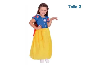 DISFRAZ TALLE 2 BLANCANIEVES CLASICO