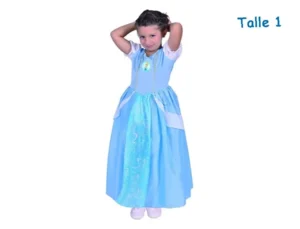 DISFRAZ TALLE 1 CENICIENTA CLASICO