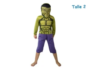 DISFRAZ TALLE 2 HULK ECONOMICO