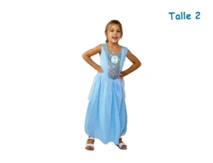 DISFRAZ TALLE 2 FROZEN II ELSA ECONOMICO