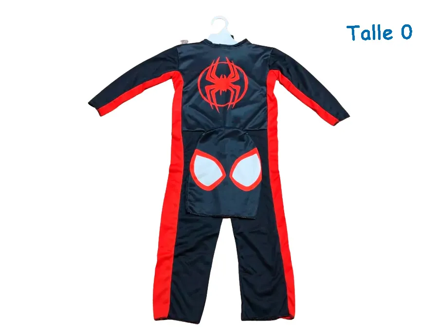 DISFRAZ TALLE 0 MILES MORALES ACROSS THE SPIDER VERSE ECO