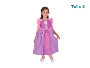 DISFRAZ TALLE 2 RAPUNZEL CLASICO