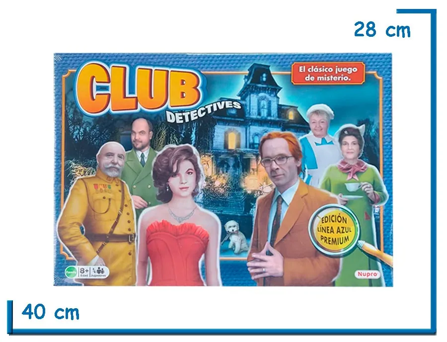 CLUB DETECTIVES LINEA AZUL