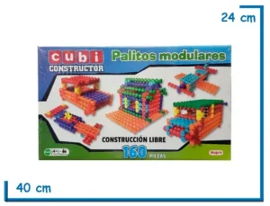 CUBI CONSTRUCTOR PALITOS MODULARES