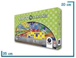JUEGO DE BINGO 96 CARTONES
