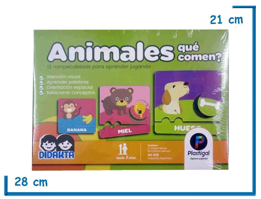 ANIMALES QUE COMEN ROMPECABEZAS