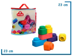 SOFT BLOQUES BLANDOS REDONDEADOS 30PZS EN BOLSA