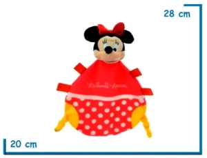 MICKEY Y AMIGOS MINNIE TRAPITO DE APEGO 28CM