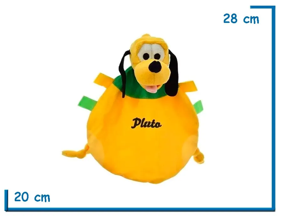 MICKEY Y AMIGOS PLUTO TRAPITO DE APEGO 28CM