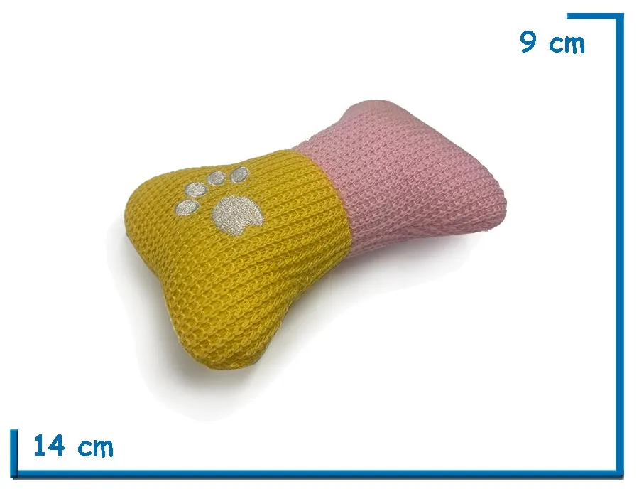 HUESO DE TELA CON CHIFLE 14CM