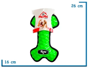 JUGUETE MORDEDOR DE TELA HUESO 26 CM