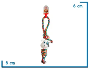 VACA CON SOGA 40 CM