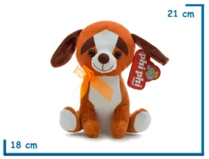 PELUCHE PERRO RAZA COCKER 21CM