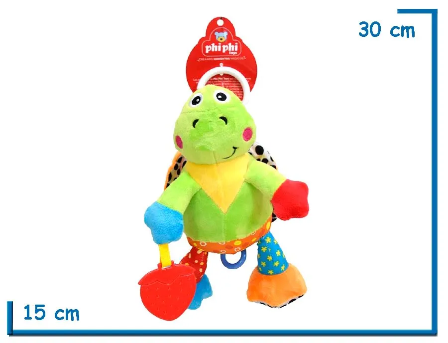 CUNERO PELUCHE MUSICAL TORTUGA 30CM