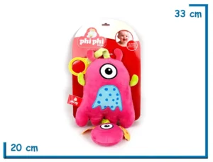 CUNERO MUSICAL MOUNSTRITO FUCSIA  33CM