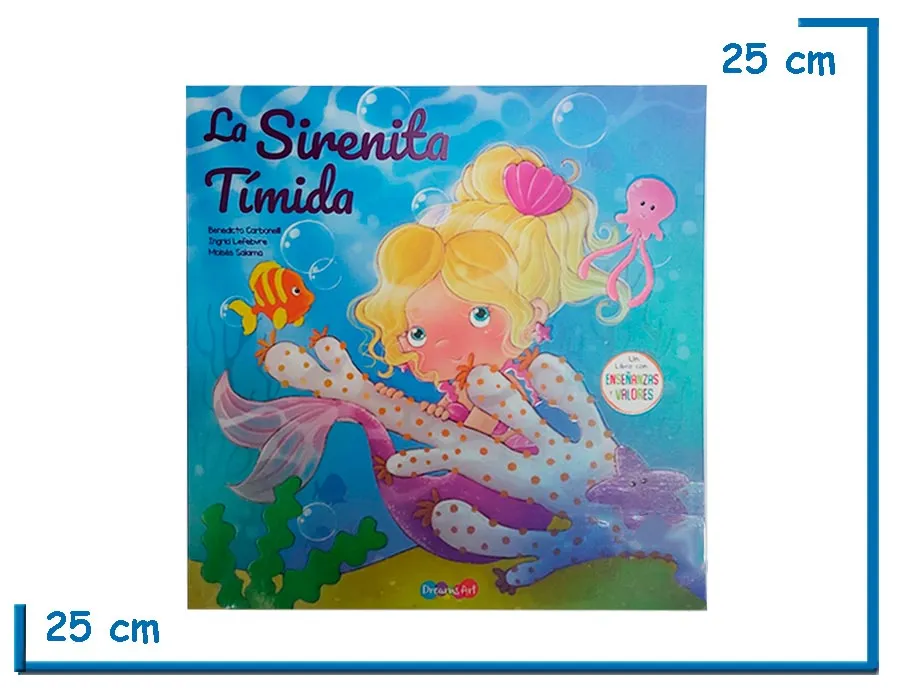 LIBRO LA SIRENITA TIMIDA
