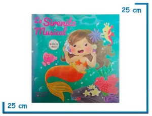 LIBRO LA SIRENITA MUSICAL