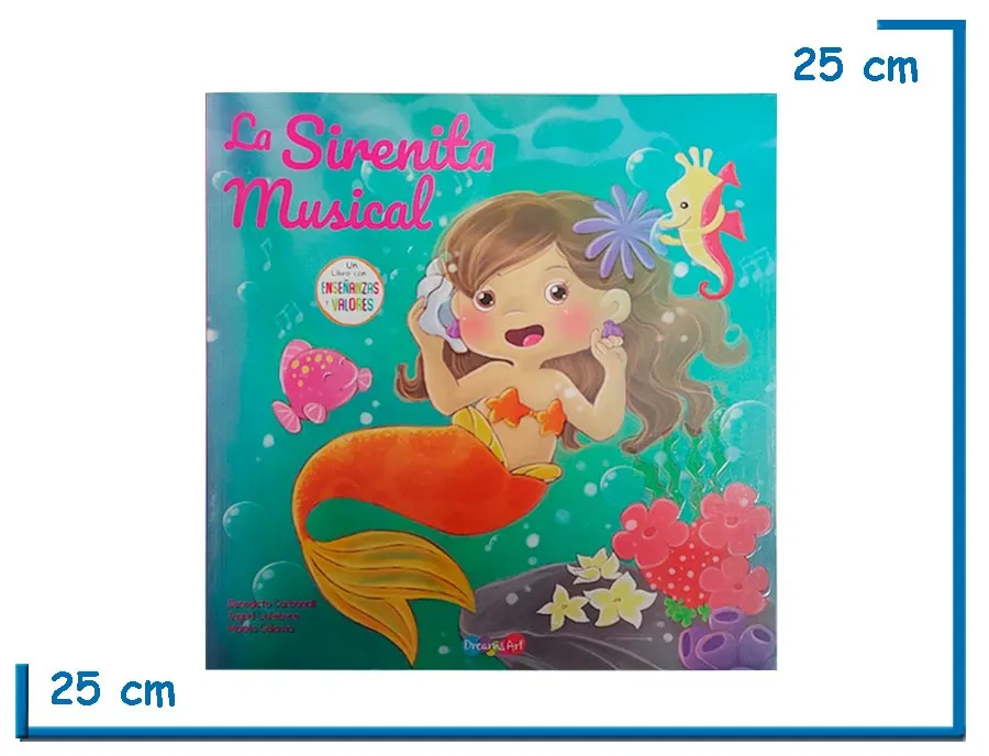 LIBRO LA SIRENITA MUSICAL