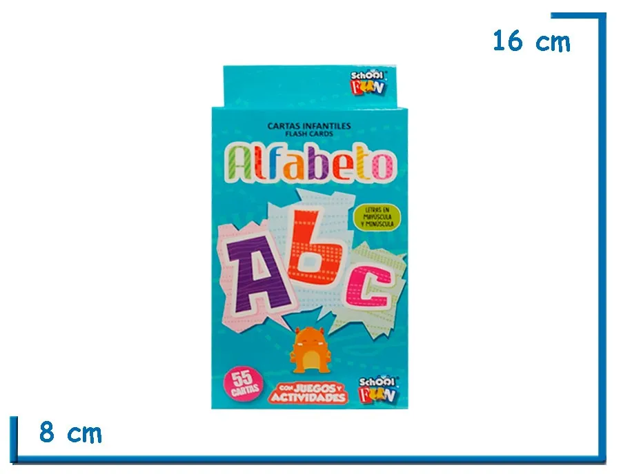 CARTAS INFANTILES ALFABETO