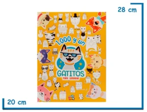 L.1000 Y UN GATITOS PARA COLOREAR