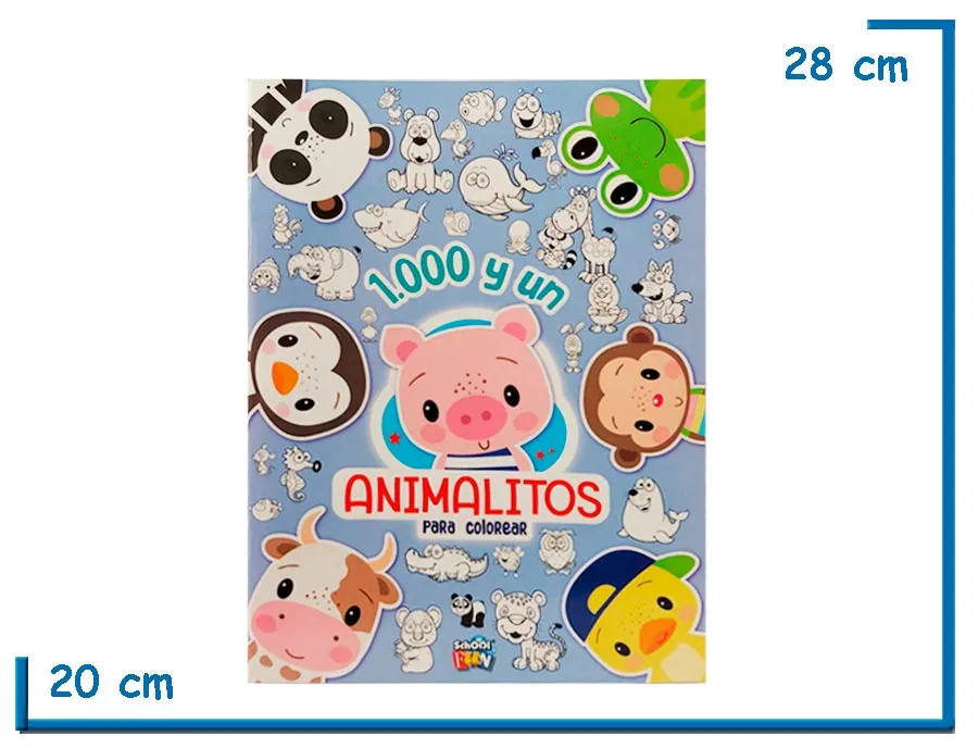 L.1000 Y UN ANIMALITOS PARA COLOREAR