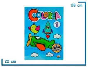 LIBRO COLOREA 1 AVION