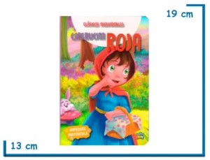 LIBRO CLASICOS INOLVIDABLES CAPERUCITA ROJA TAPA DURA