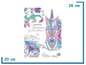 LIBRO UNICORNIOS MARAVILLOSOS MANDALAS EDICION ESPECIAL