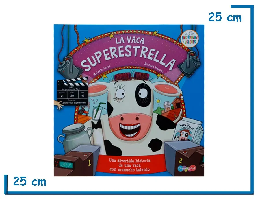 LIBRO LA VACA SUPERESTRELLA