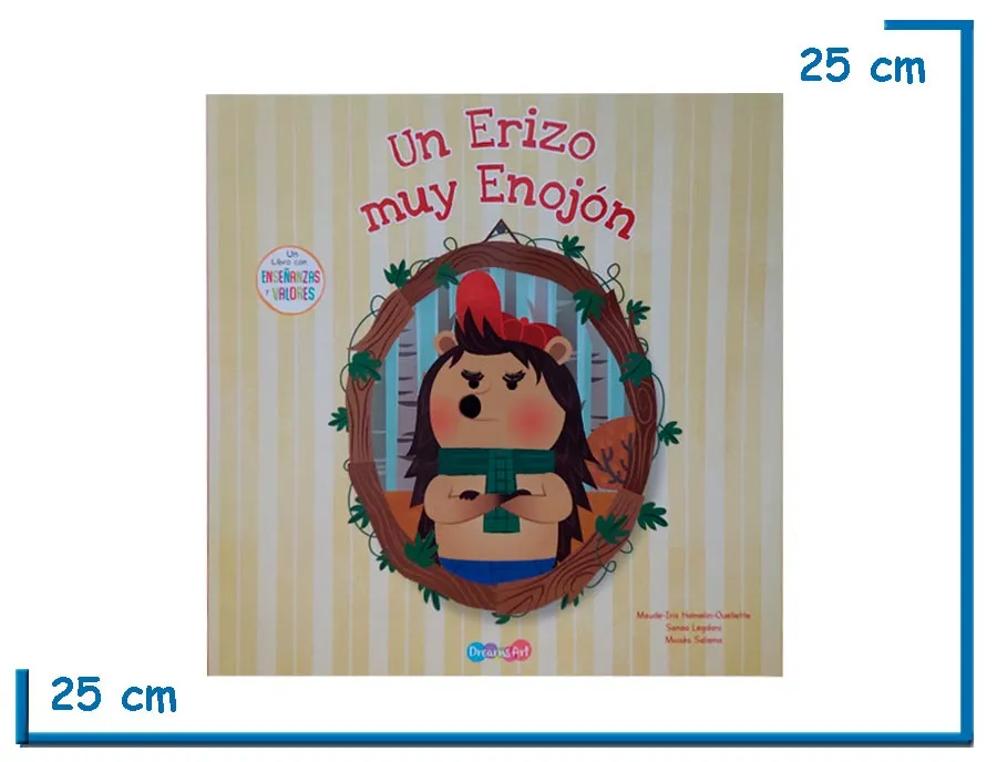 LIBRO UN ERIZO MUY ENOJON