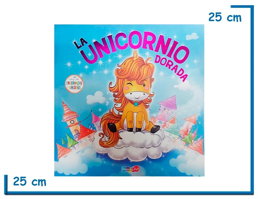 LIBRO LA UNICORNIO DORADA