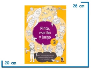 LIBRO PINTO ESCRIBO Y JUEGO 3