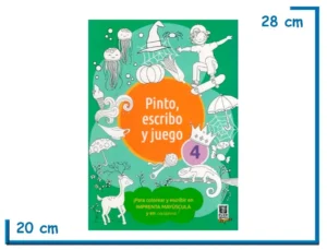 LIBRO PINTO ESCRIBO Y JUEGO 4