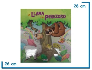 LIBRO LA LLAMA Y EL PEREZOSO TAPA DURA