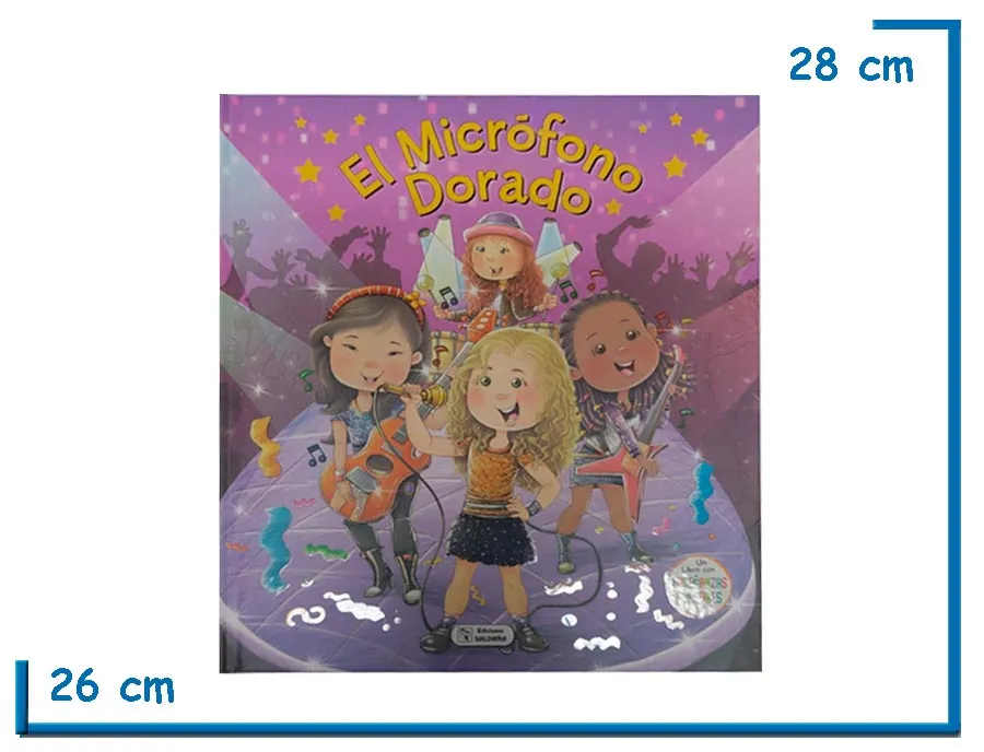 LIBRO EL MICROFONO DORADO